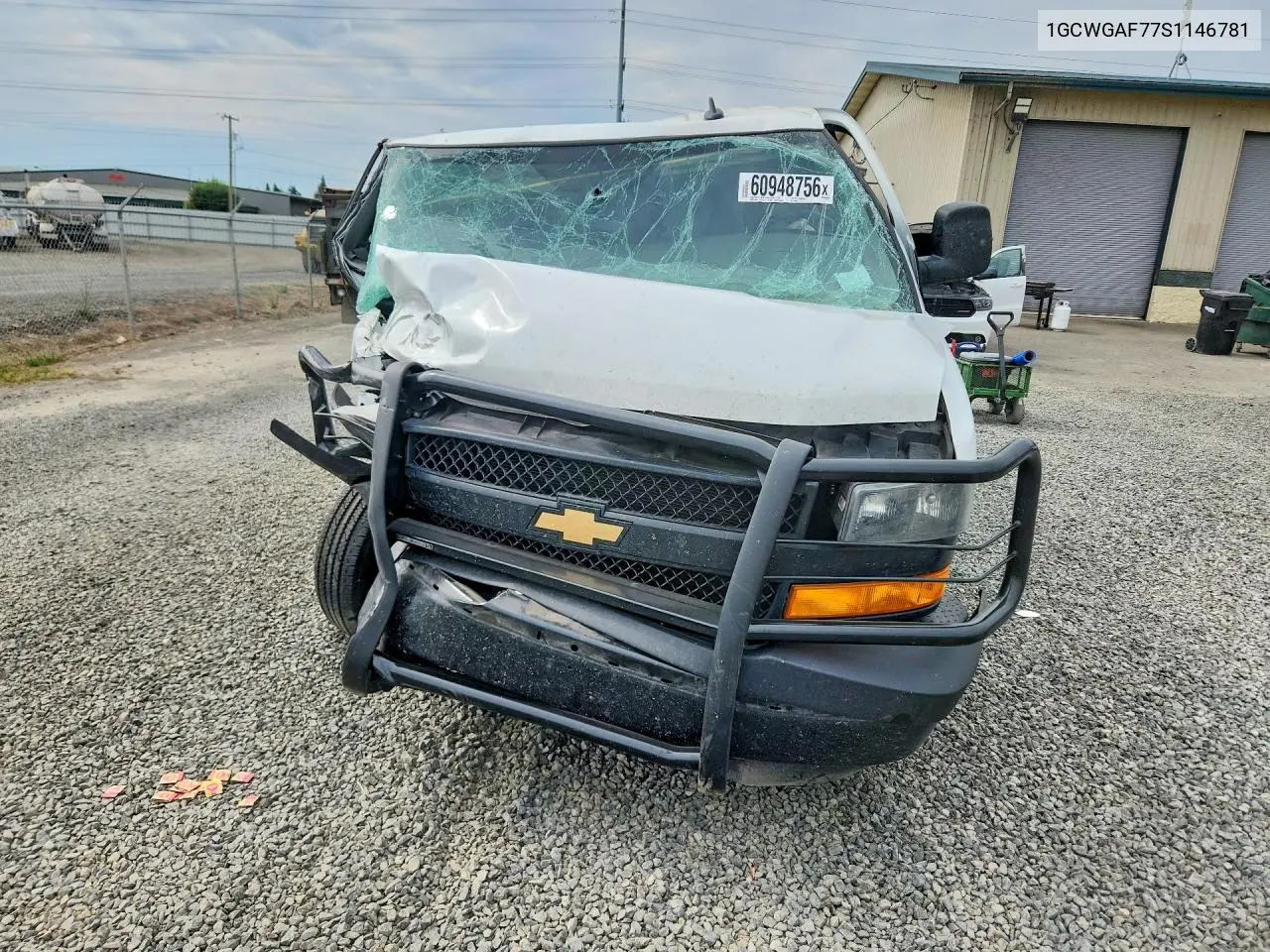 2025 Chevrolet Express G2500 VIN: 1GCWGAF77S1146781 Lot: 60948756