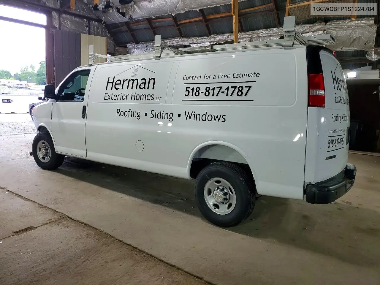 2025 Chevrolet Express G2500 VIN: 1GCWGBFP1S1224784 Lot: 61440826