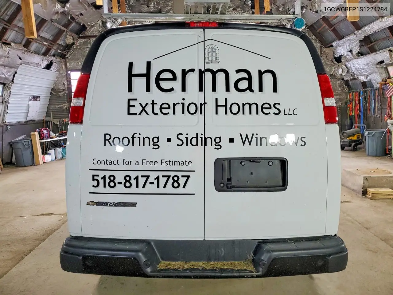 2025 Chevrolet Express G2500 VIN: 1GCWGBFP1S1224784 Lot: 61440826