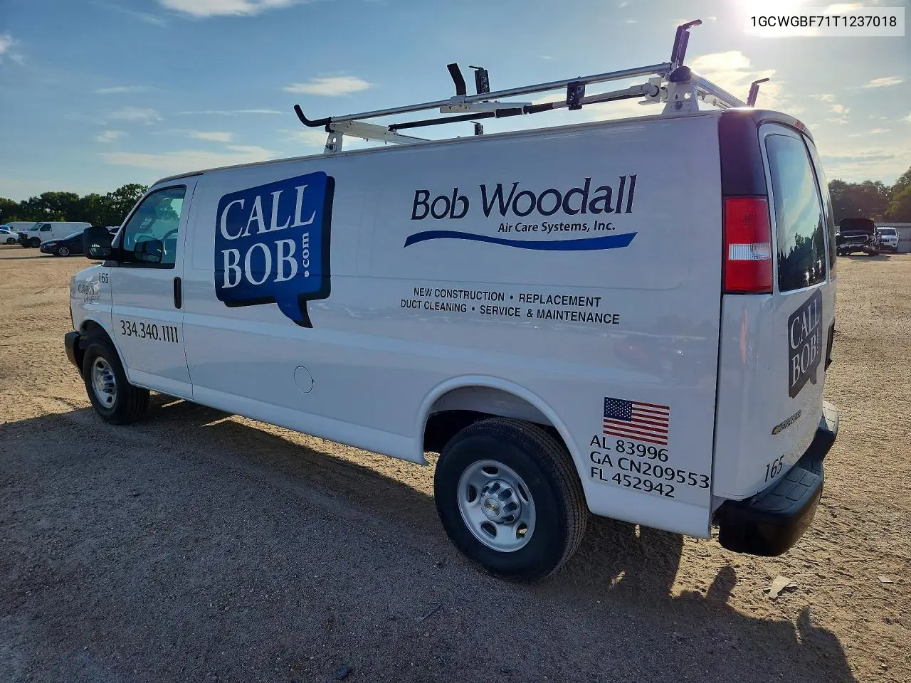 2026 Chevrolet Express G2500 VIN: 1GCWGBF71T1237018 Lot: 61182306