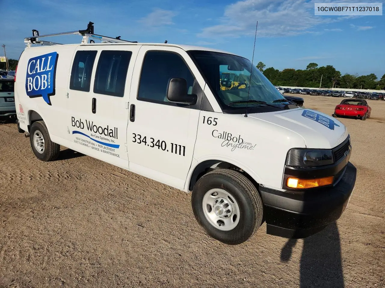 2026 Chevrolet Express G2500 VIN: 1GCWGBF71T1237018 Lot: 61182306