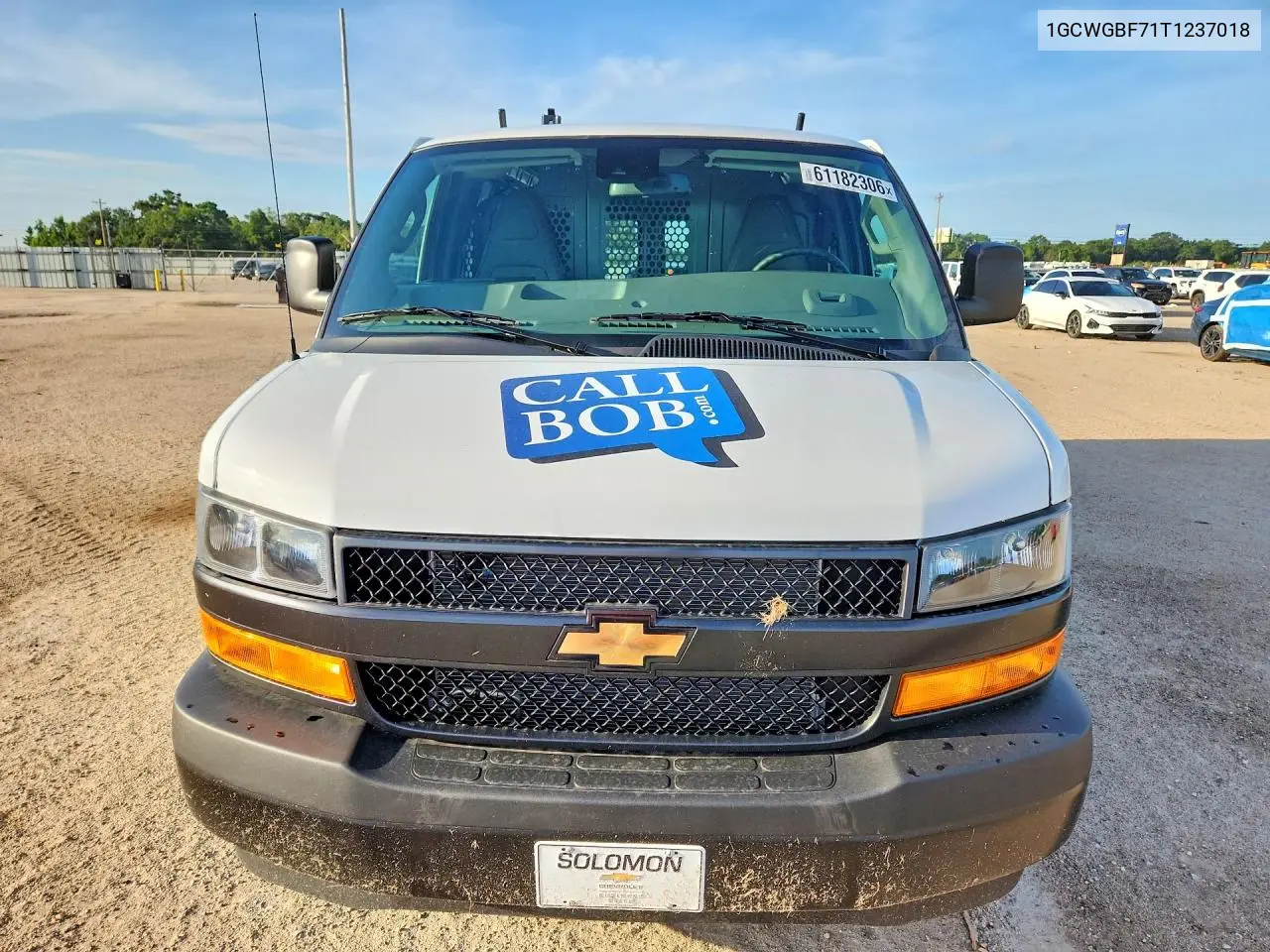 2026 Chevrolet Express G2500 VIN: 1GCWGBF71T1237018 Lot: 61182306