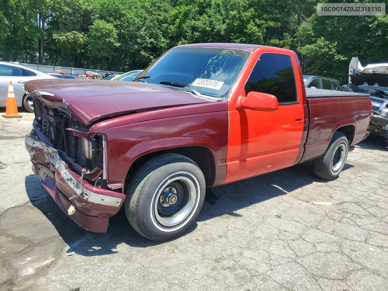 1988 Chevrolet Gmt-400 C1500 VIN: 1GCDC14Z0JZ318110 Lot: 55830446