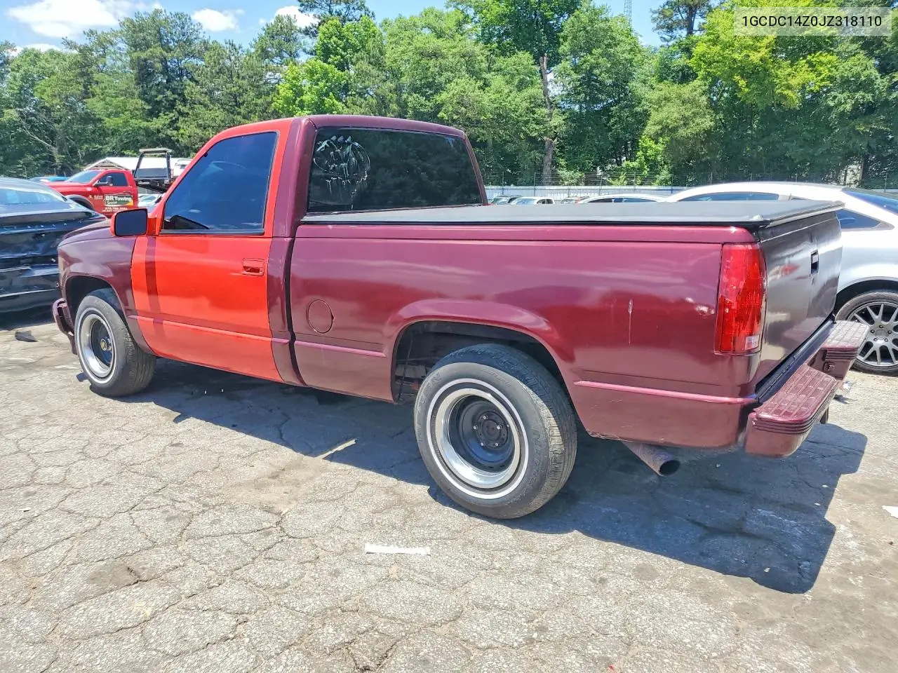 1988 Chevrolet Gmt-400 C1500 VIN: 1GCDC14Z0JZ318110 Lot: 55830446