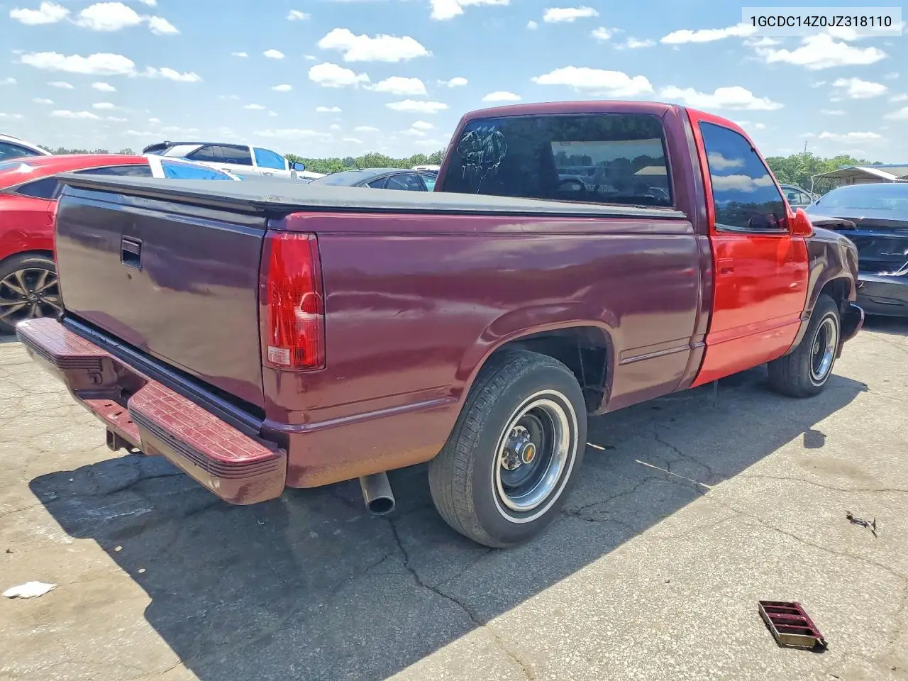 1988 Chevrolet Gmt-400 C1500 VIN: 1GCDC14Z0JZ318110 Lot: 55830446