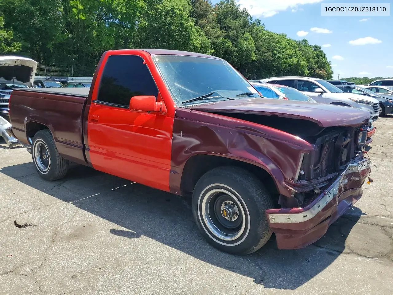 1988 Chevrolet Gmt-400 C1500 VIN: 1GCDC14Z0JZ318110 Lot: 55830446