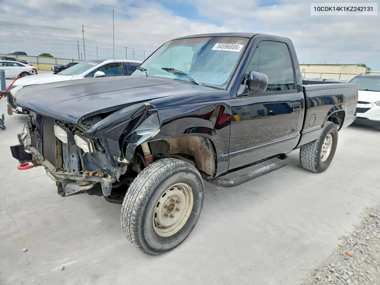 1989 Chevrolet Gmt-400 K1500 VIN: 1GCDK14K1KZ242131 Lot: 54596886