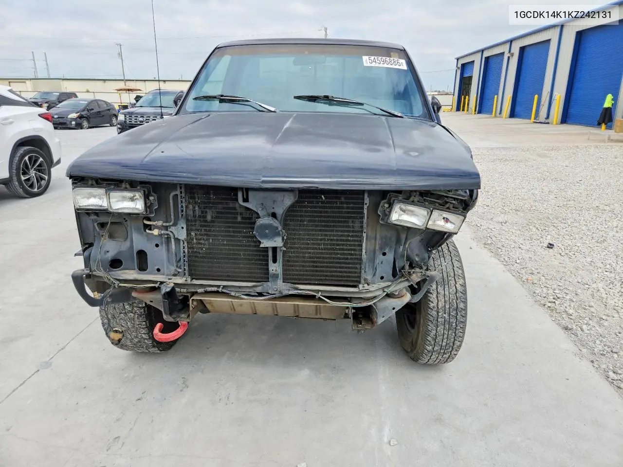 1989 Chevrolet Gmt-400 K1500 VIN: 1GCDK14K1KZ242131 Lot: 54596886