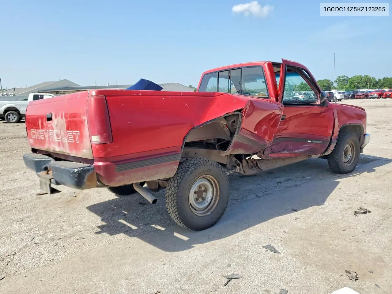 1989 Chevrolet Gmt-400 C1500 VIN: 1GCDC14Z5KZ123265 Lot: 58618296