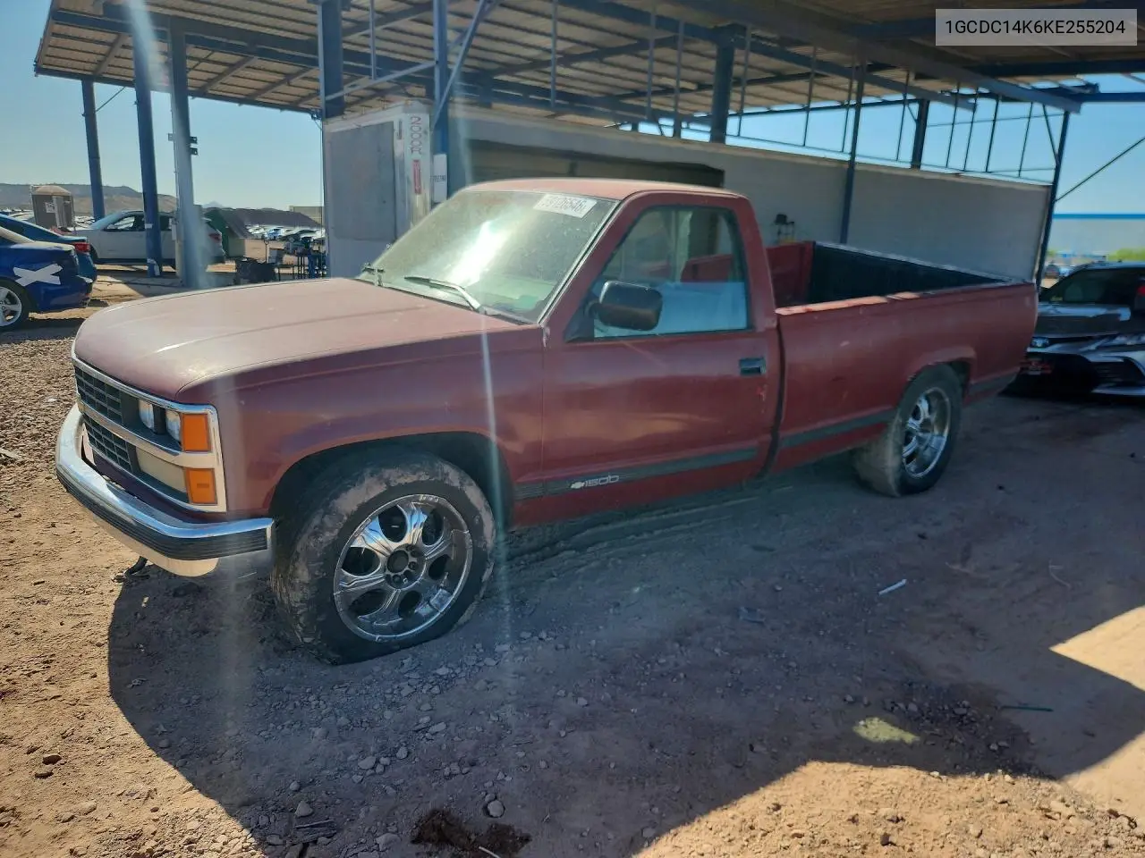 1989 Chevrolet Gmt-400 C1500 VIN: 1GCDC14K6KE255204 Lot: 59126546