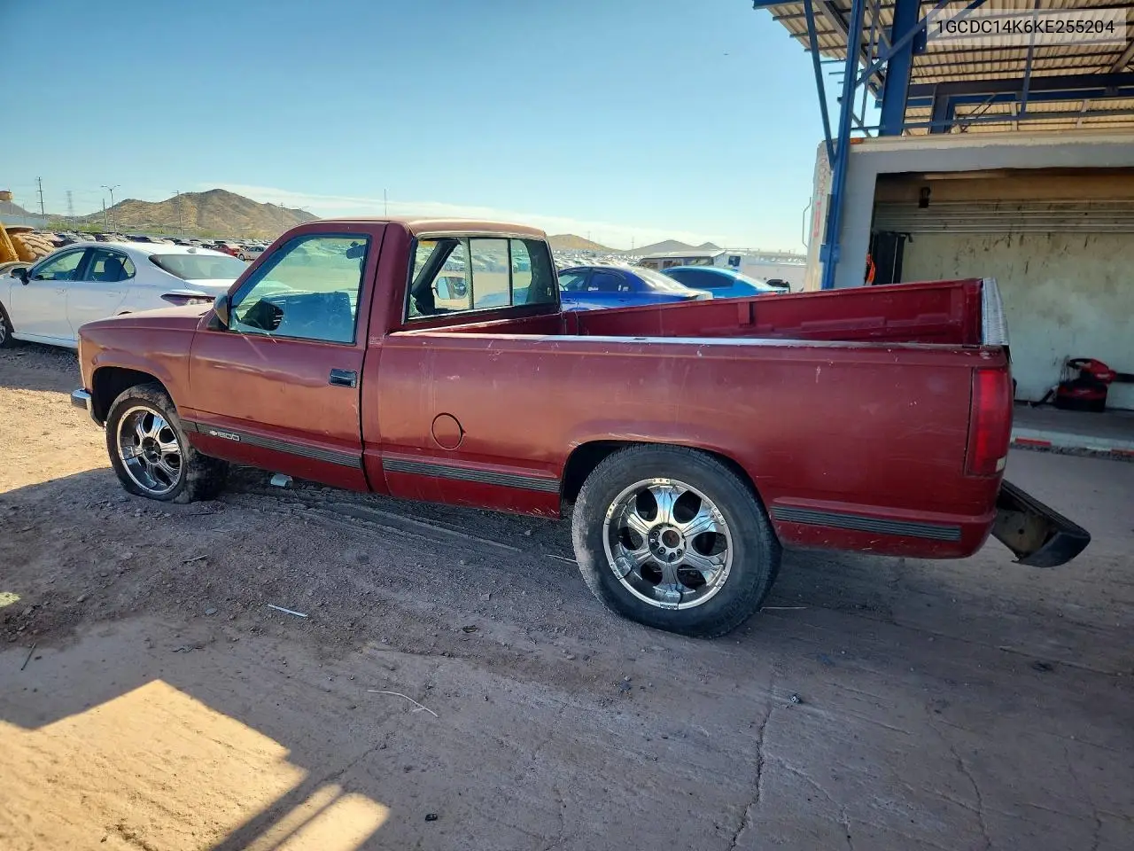 1989 Chevrolet Gmt-400 C1500 VIN: 1GCDC14K6KE255204 Lot: 59126546