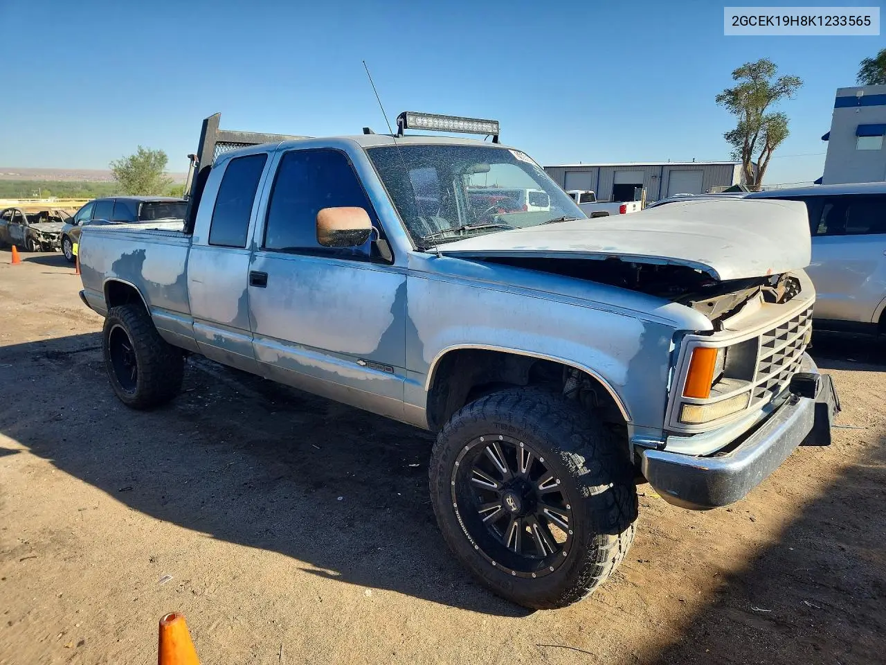 1989 Chevrolet Gmt-400 K1500 VIN: 2GCEK19H8K1233565 Lot: 60089706