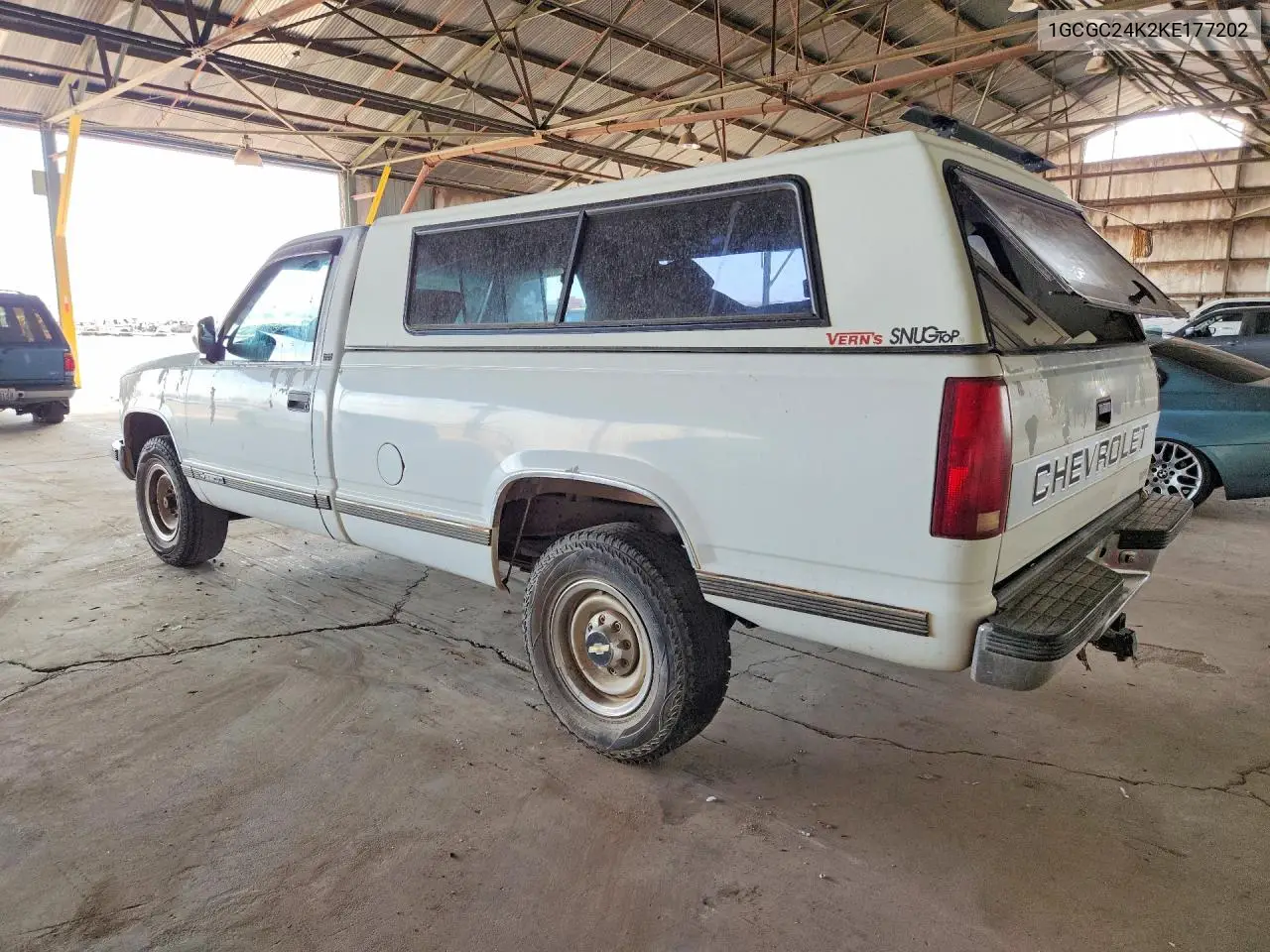 1989 Chevrolet Gmt-400 C2500 VIN: 1GCGC24K2KE177202 Lot: 60392736