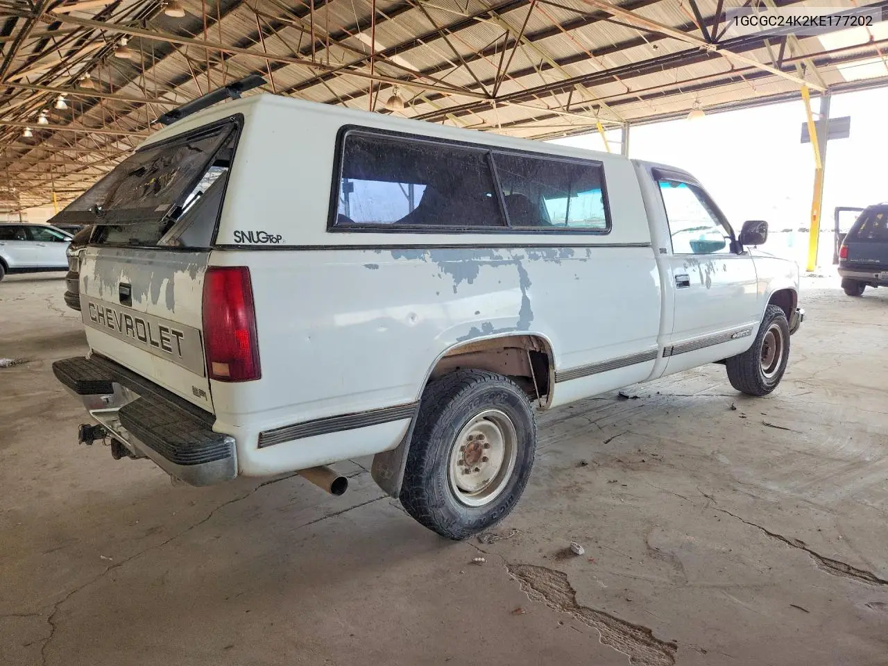 1989 Chevrolet Gmt-400 C2500 VIN: 1GCGC24K2KE177202 Lot: 60392736