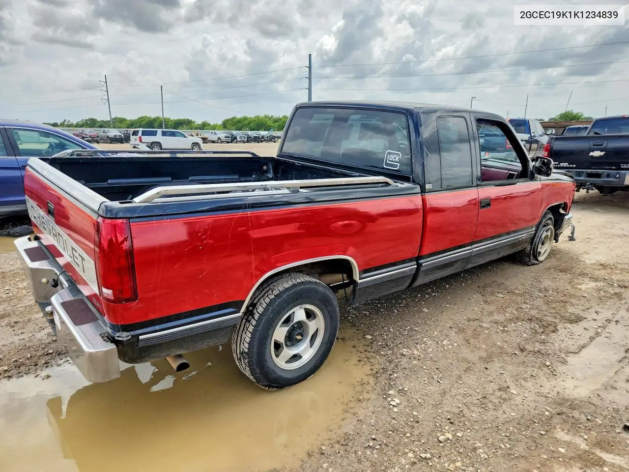 1989 Chevrolet Gmt-400 C1500 VIN: 2GCEC19K1K1234839 Lot: 61544206