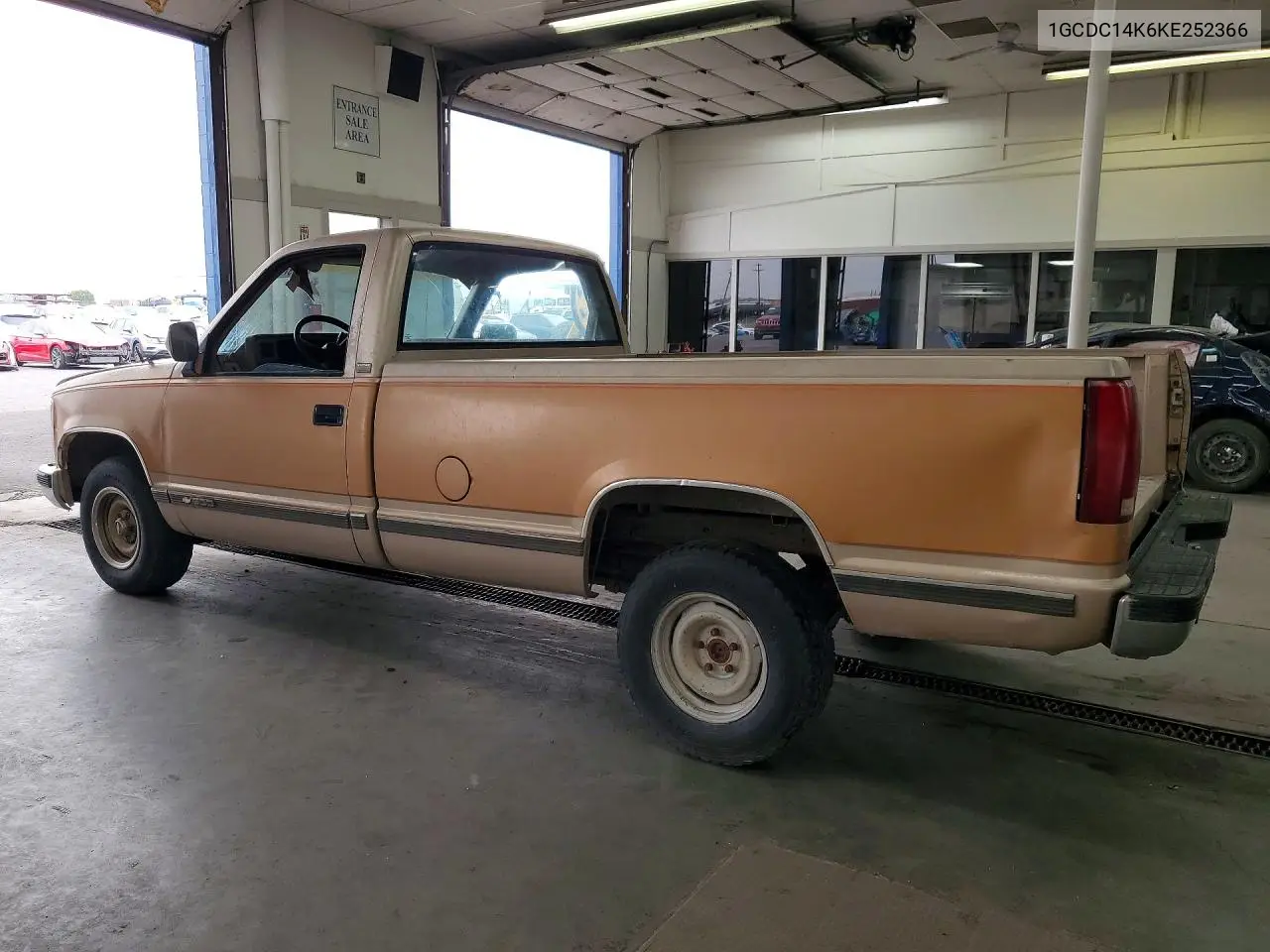 1989 Chevrolet Gmt-400 C1500 VIN: 1GCDC14K6KE252366 Lot: 85976435