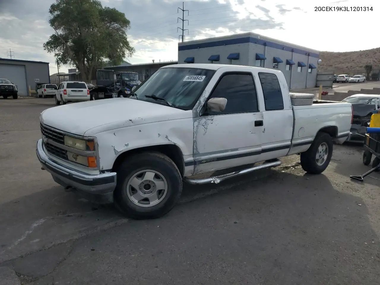 1990 Chevrolet Gmt-400 K1500 VIN: 2GCEK19K3L1201314 Lot: 60508146