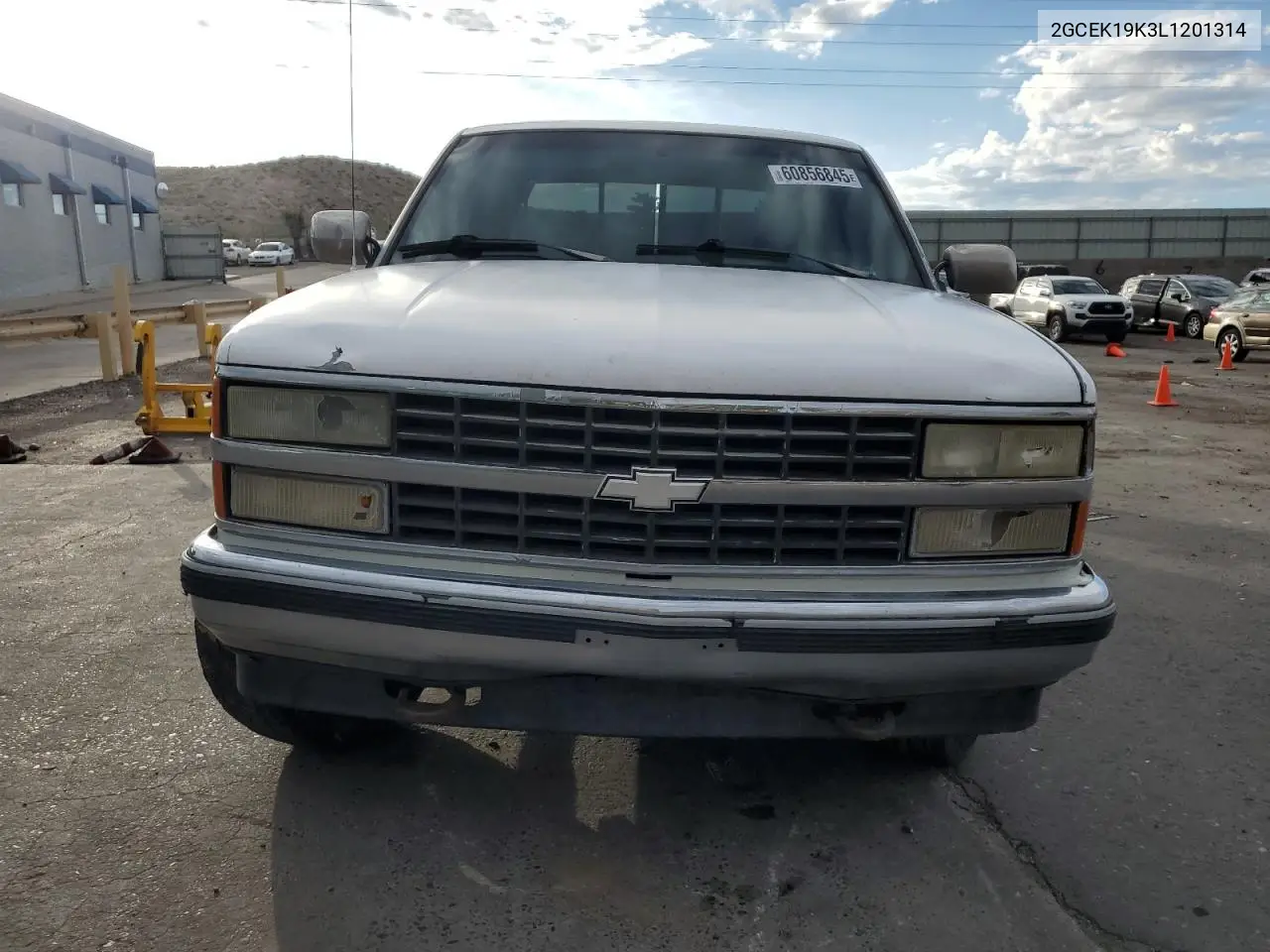 1990 Chevrolet Gmt-400 K1500 VIN: 2GCEK19K3L1201314 Lot: 60508146