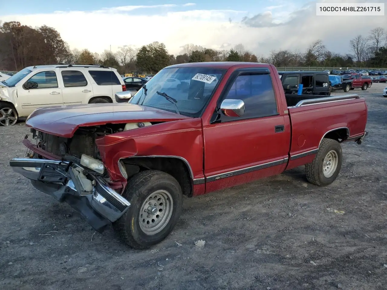 1GCDC14H8LZ261715 1990 Chevrolet Gmt-400 C1500