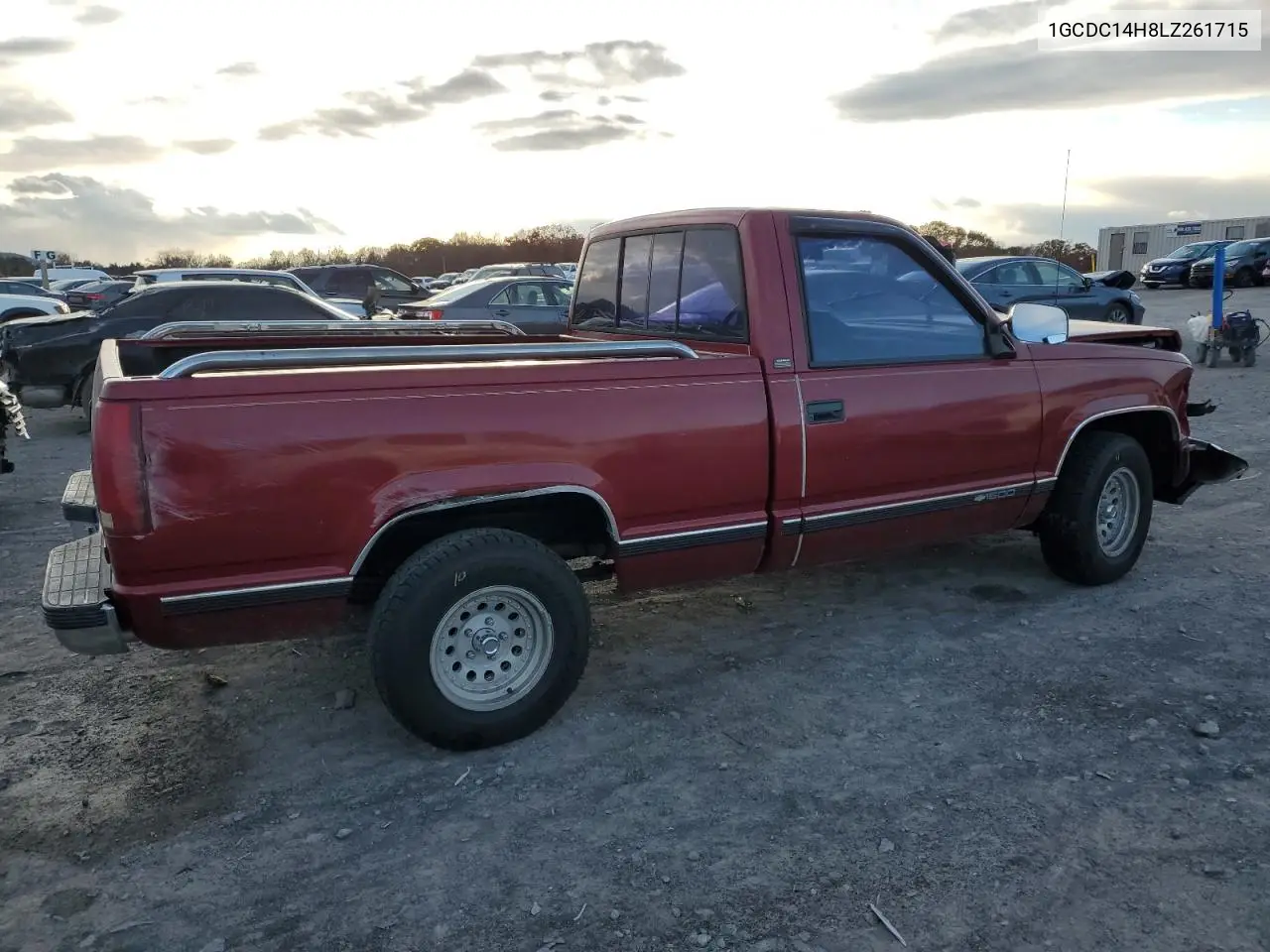 1GCDC14H8LZ261715 1990 Chevrolet Gmt-400 C1500