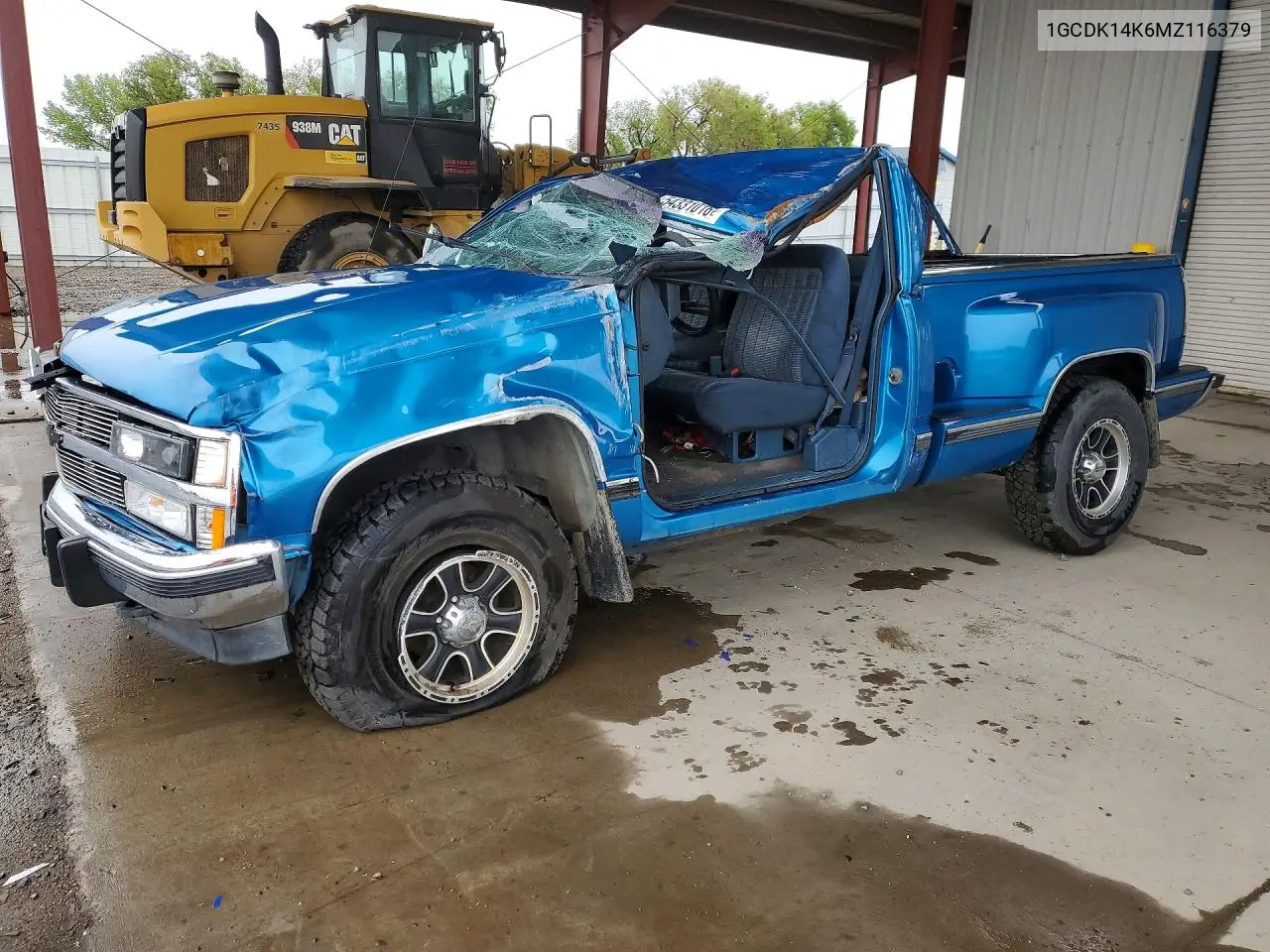 1991 Chevrolet Gmt-400 K1500 VIN: 1GCDK14K6MZ116379 Lot: 54331016