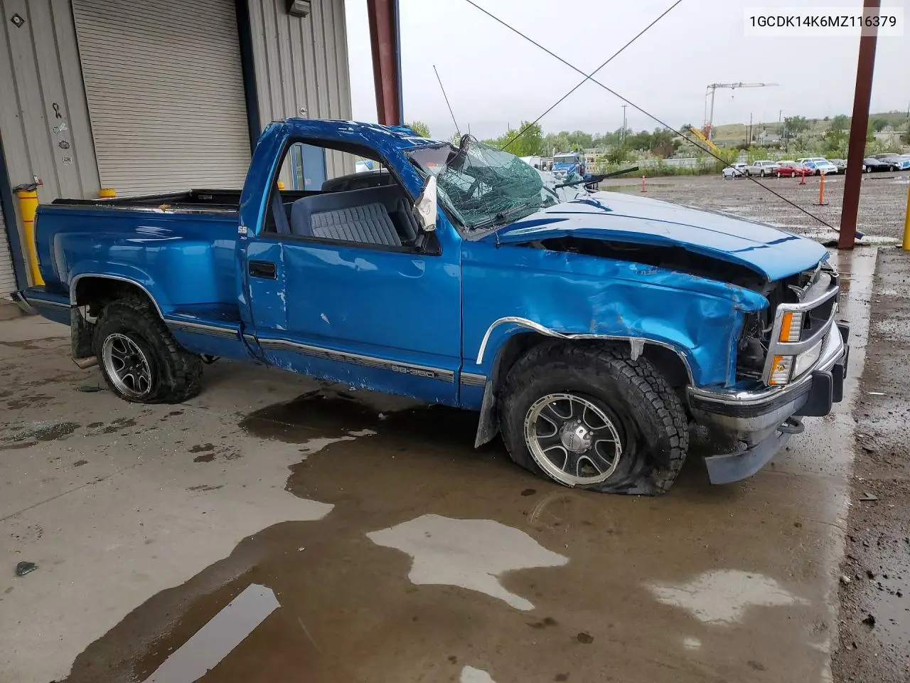 1991 Chevrolet Gmt-400 K1500 VIN: 1GCDK14K6MZ116379 Lot: 54331016