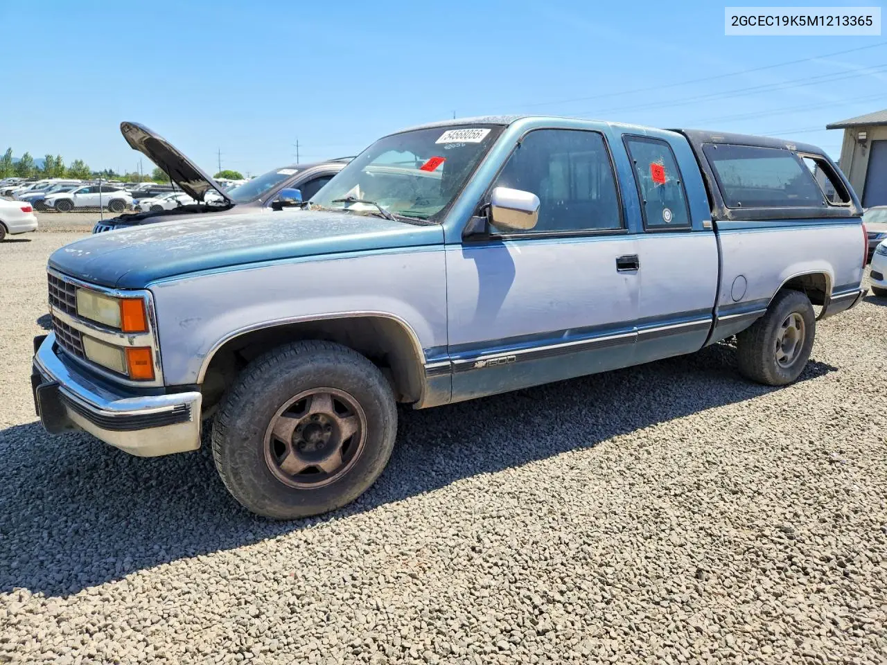 1991 Chevrolet Gmt-400 C1500 VIN: 2GCEC19K5M1213365 Lot: 54568056