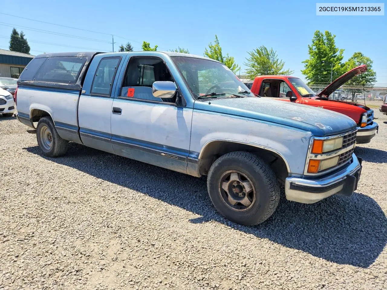 1991 Chevrolet Gmt-400 C1500 VIN: 2GCEC19K5M1213365 Lot: 54568056