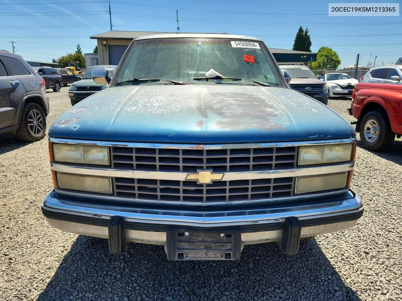 1991 Chevrolet Gmt-400 C1500 VIN: 2GCEC19K5M1213365 Lot: 54568056