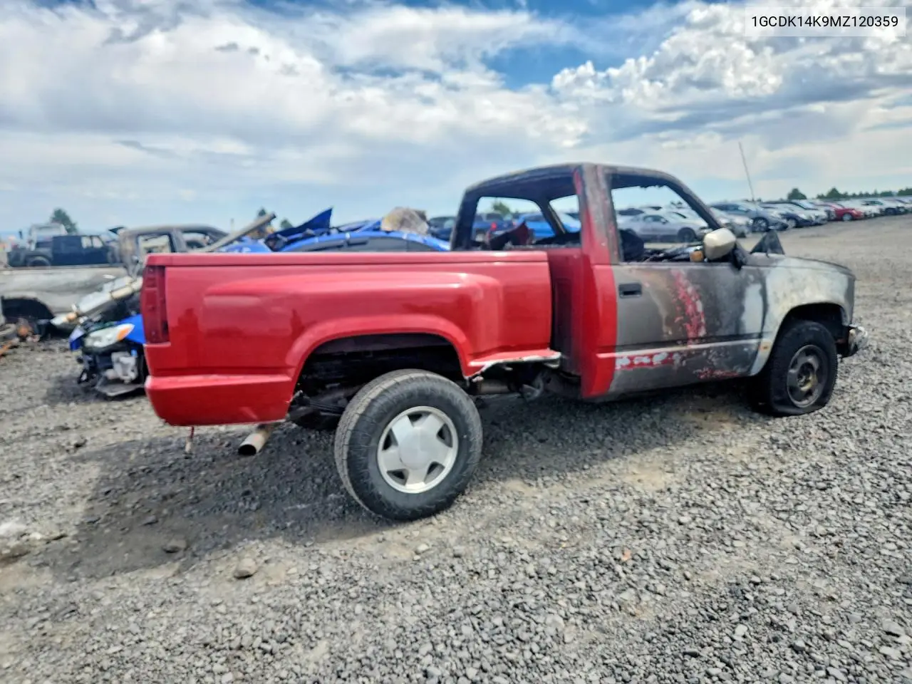 1991 Chevrolet Gmt-400 K1500 VIN: 1GCDK14K9MZ120359 Lot: 60717856