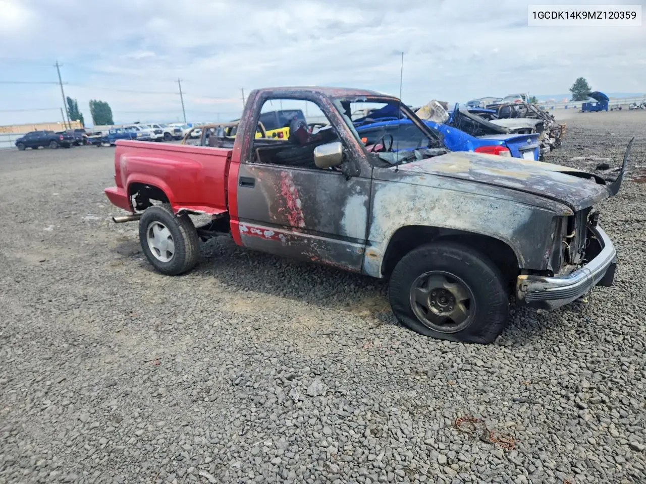 1991 Chevrolet Gmt-400 K1500 VIN: 1GCDK14K9MZ120359 Lot: 60717856