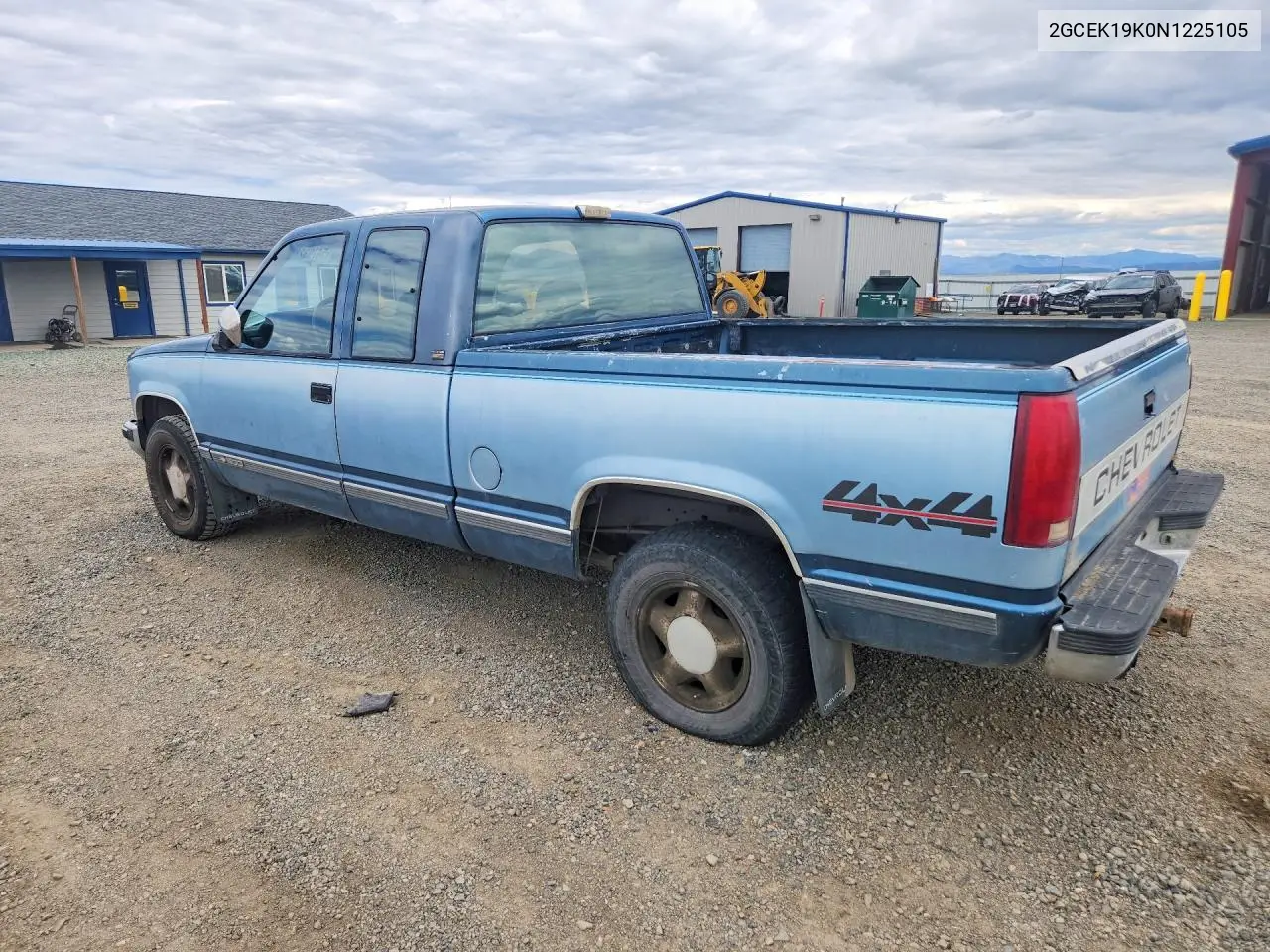 1992 Chevrolet Gmt-400 K1500 VIN: 2GCEK19K0N1225105 Lot: 54793236