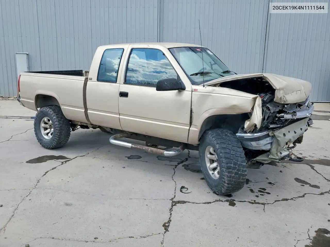 1992 Chevrolet Gmt-400 K1500 VIN: 2GCEK19K4N1111544 Lot: 57086456