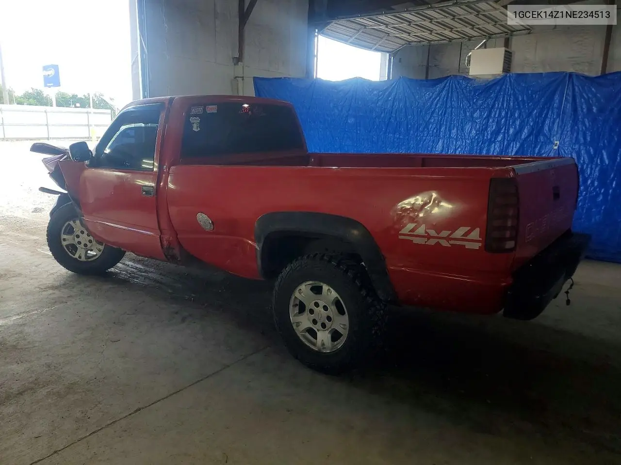 1992 Chevrolet Gmt-400 K1500 VIN: 1GCEK14Z1NE234513 Lot: 60488206