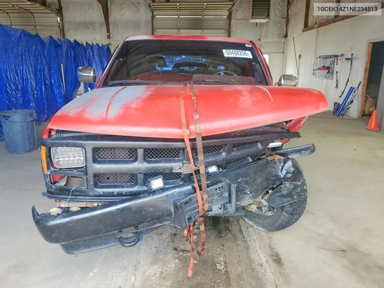 1992 Chevrolet Gmt-400 K1500 VIN: 1GCEK14Z1NE234513 Lot: 60488206