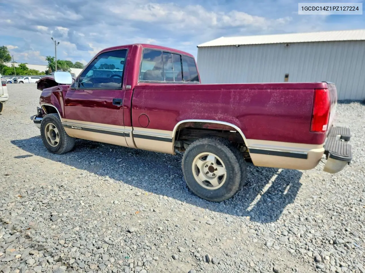 1993 Chevrolet Gmt-400 C1500 VIN: 1GCDC14Z1PZ127224 Lot: 54587846