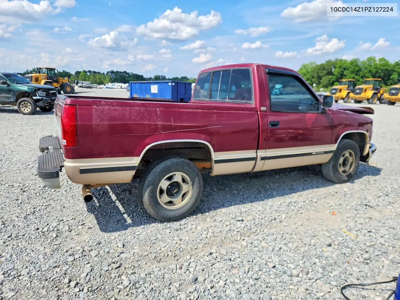 1993 Chevrolet Gmt-400 C1500 VIN: 1GCDC14Z1PZ127224 Lot: 54587846