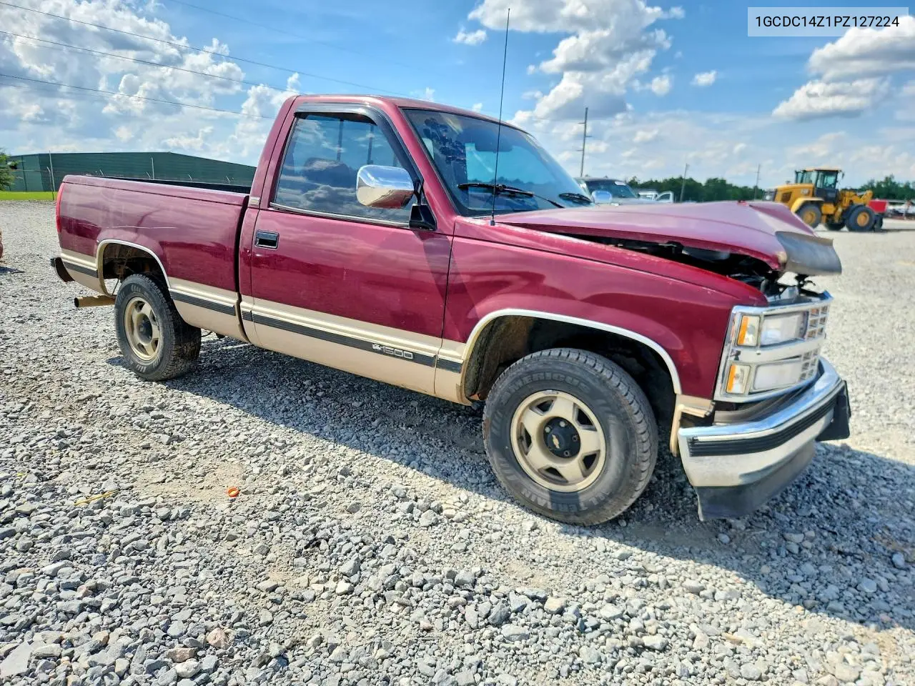 1993 Chevrolet Gmt-400 C1500 VIN: 1GCDC14Z1PZ127224 Lot: 54587846
