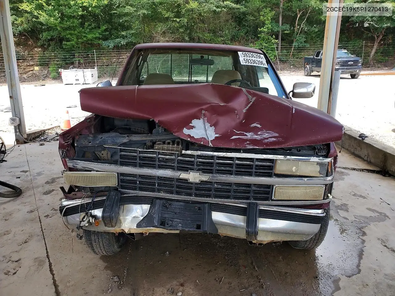 1993 Chevrolet Gmt-400 C1500 VIN: 2GCEC19K5P1270413 Lot: 59336396