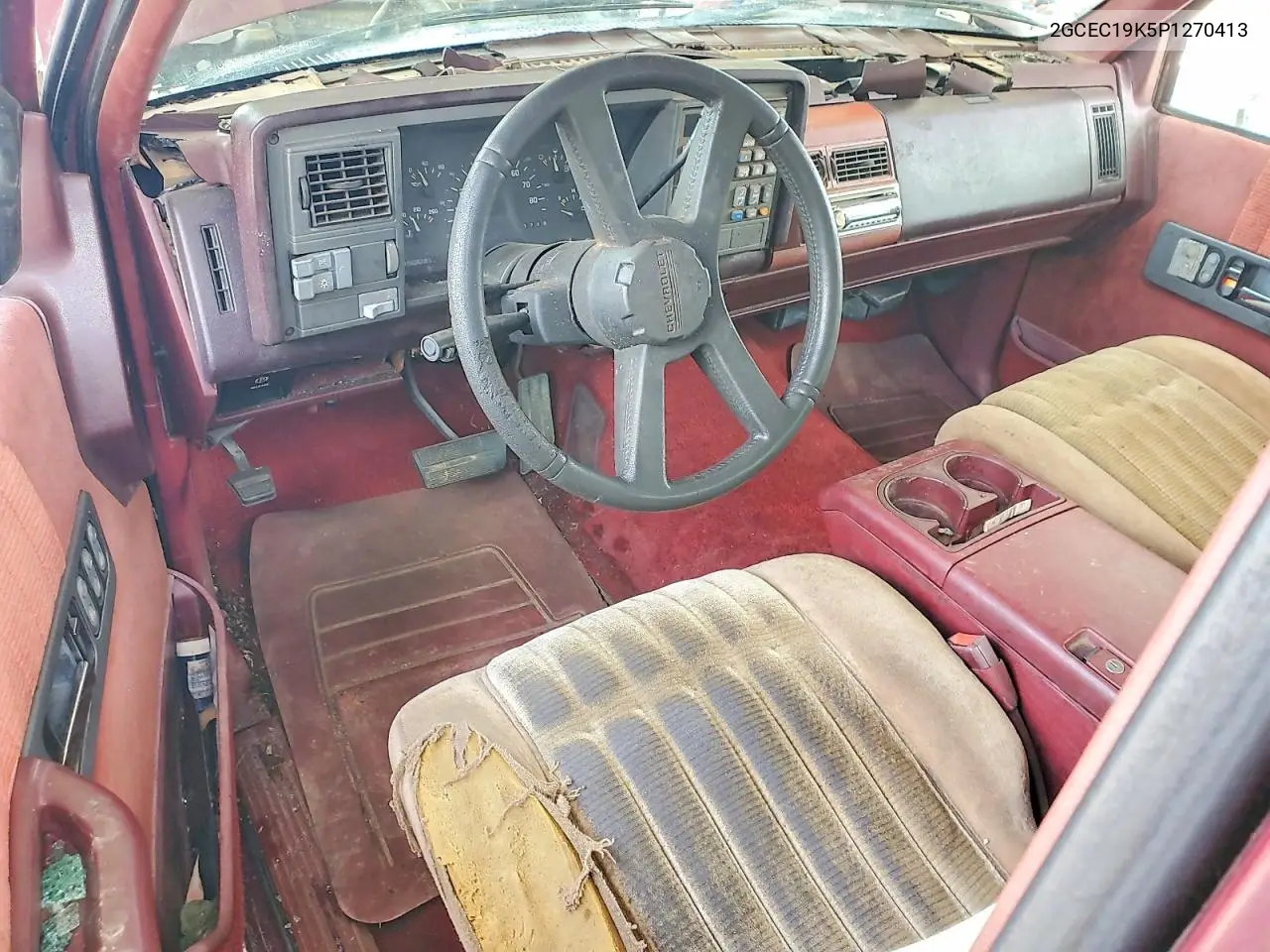 1993 Chevrolet Gmt-400 C1500 VIN: 2GCEC19K5P1270413 Lot: 59336396