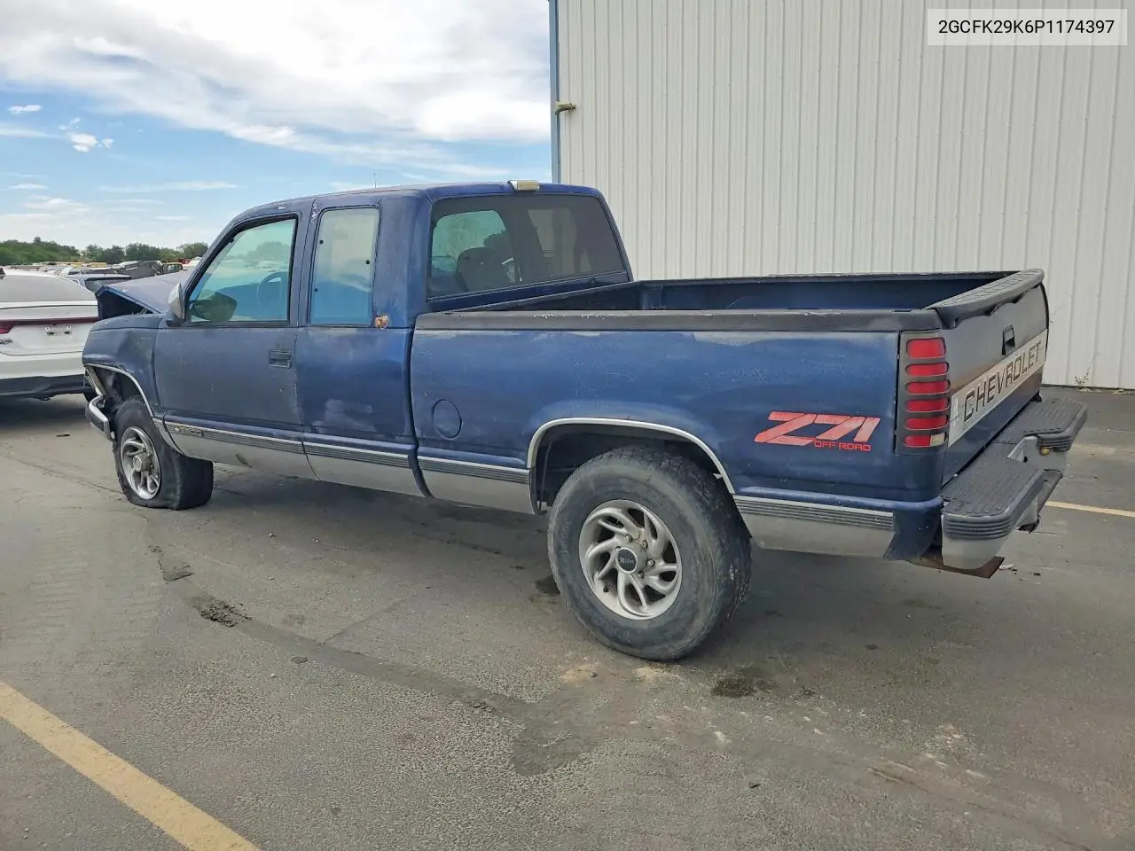 1993 Chevrolet Gmt-400 K2500 VIN: 2GCFK29K6P1174397 Lot: 60018786
