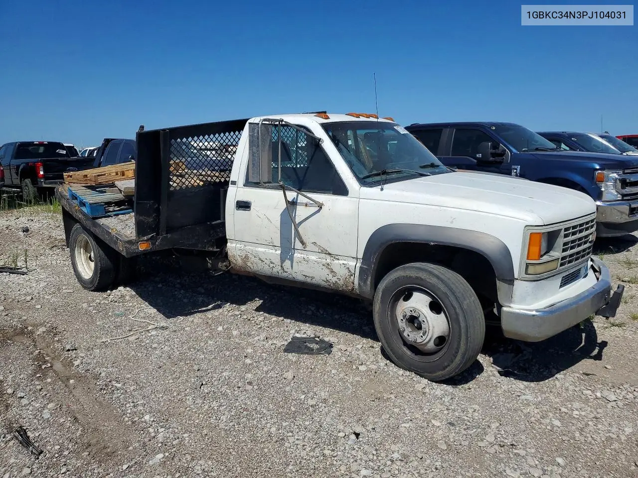 1993 Chevrolet Gmt-400 C3500-Hd VIN: 1GBKC34N3PJ104031 Lot: 61758106