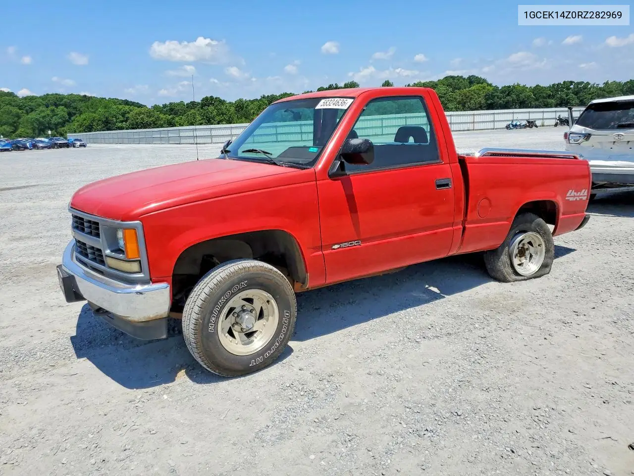 1994 Chevrolet Gmt-400 K1500 VIN: 1GCEK14Z0RZ282969 Lot: 58324636