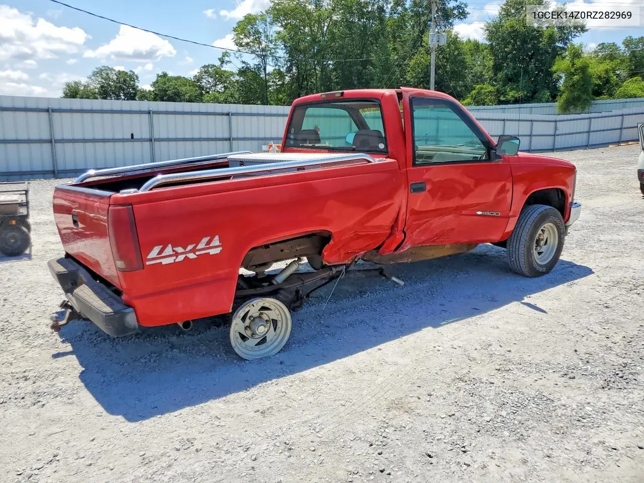 1994 Chevrolet Gmt-400 K1500 VIN: 1GCEK14Z0RZ282969 Lot: 58324636