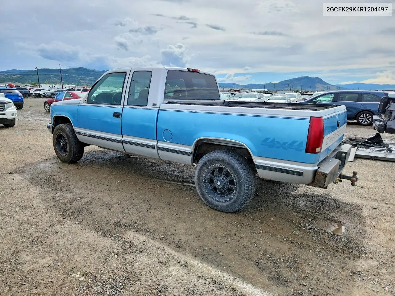 1994 Chevrolet Gmt-400 K2500 VIN: 2GCFK29K4R1204497 Lot: 59658626
