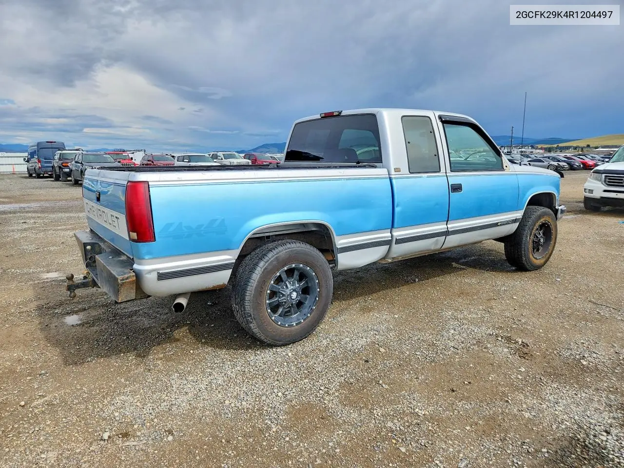 1994 Chevrolet Gmt-400 K2500 VIN: 2GCFK29K4R1204497 Lot: 59658626