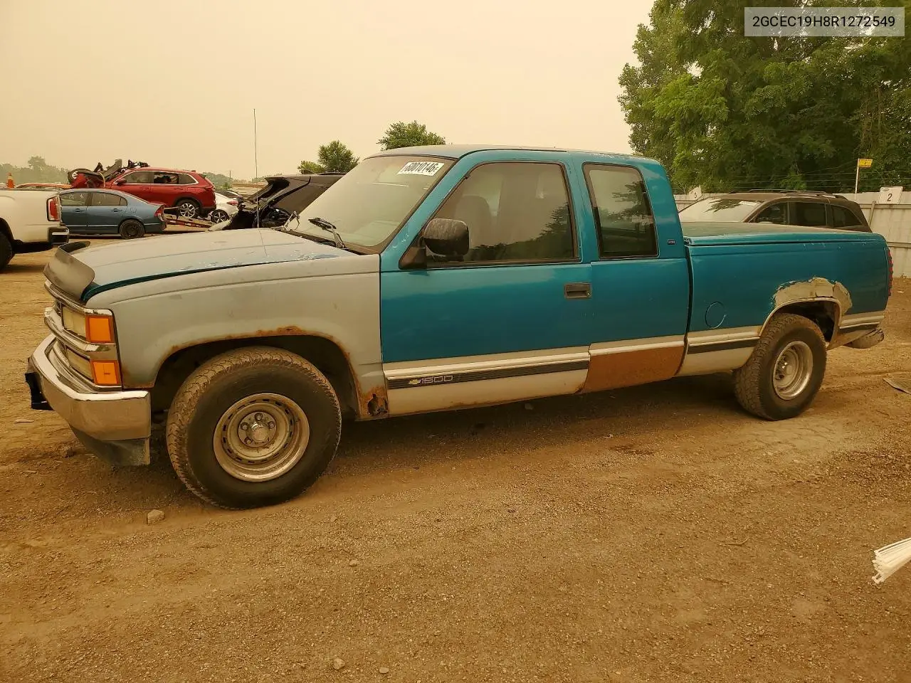 1994 Chevrolet Gmt-400 C1500 VIN: 2GCEC19H8R1272549 Lot: 60010146