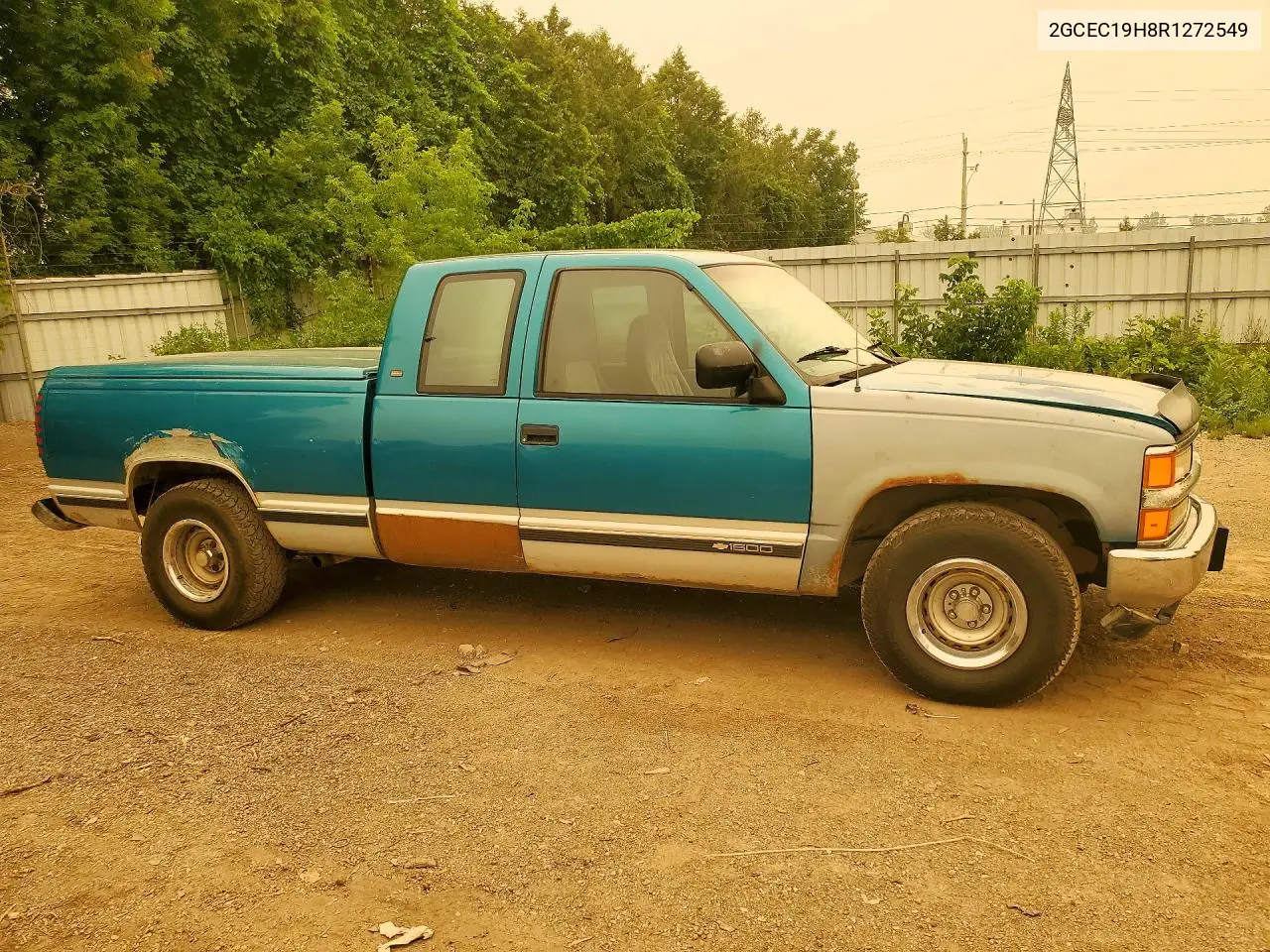 1994 Chevrolet Gmt-400 C1500 VIN: 2GCEC19H8R1272549 Lot: 60010146