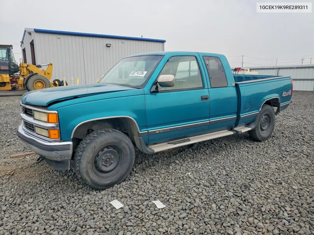 1994 Chevrolet Gmt-400 K1500 VIN: 1GCEK19K9RE289311 Lot: 60714126
