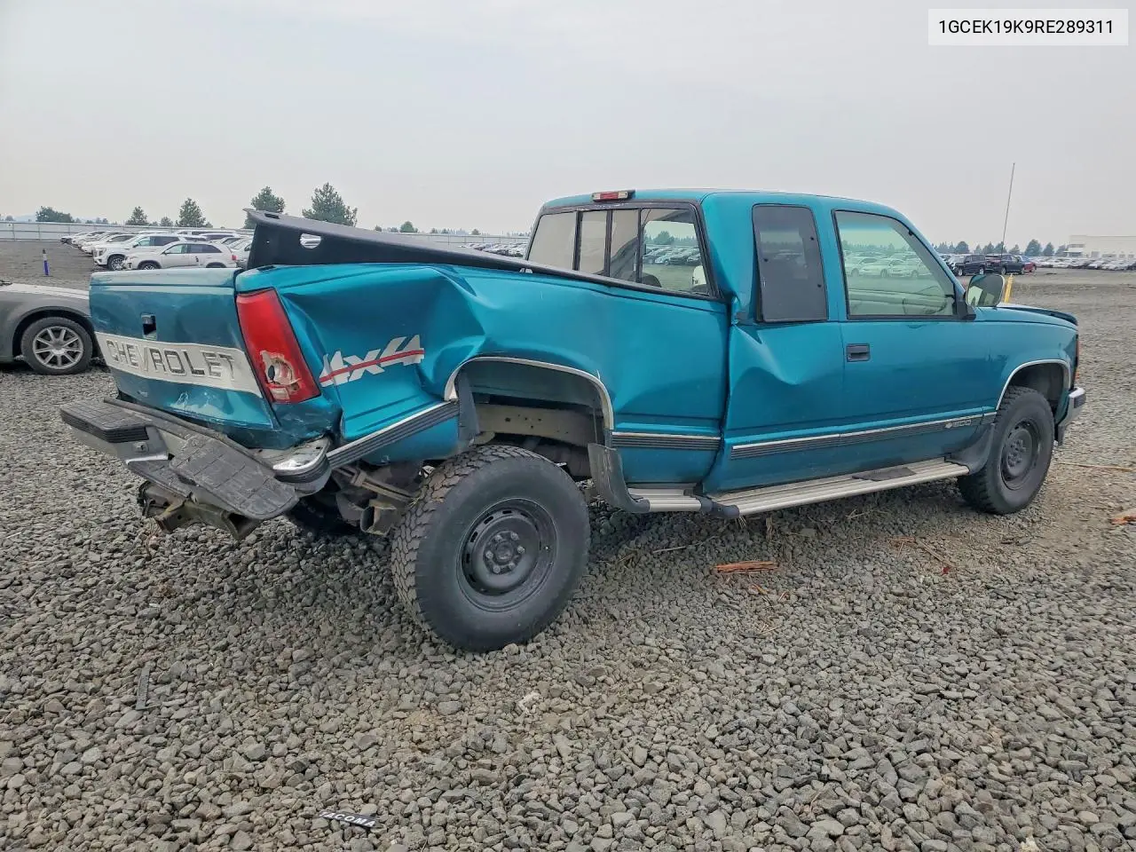 1994 Chevrolet Gmt-400 K1500 VIN: 1GCEK19K9RE289311 Lot: 60714126